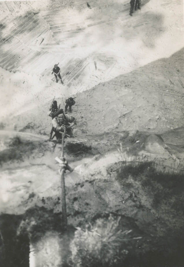 Sussex, England (May 1943)
Taken from top of cliff. 7 Plt.