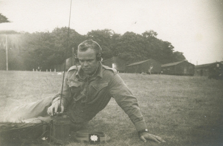 Sherwood Forest, Notts. England (1943)
Wireless Training